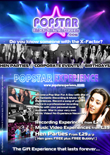 pop star karaoke experience